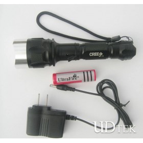 10W Cree Z11 T6 flashlight 18650 rechargeable light UD09019